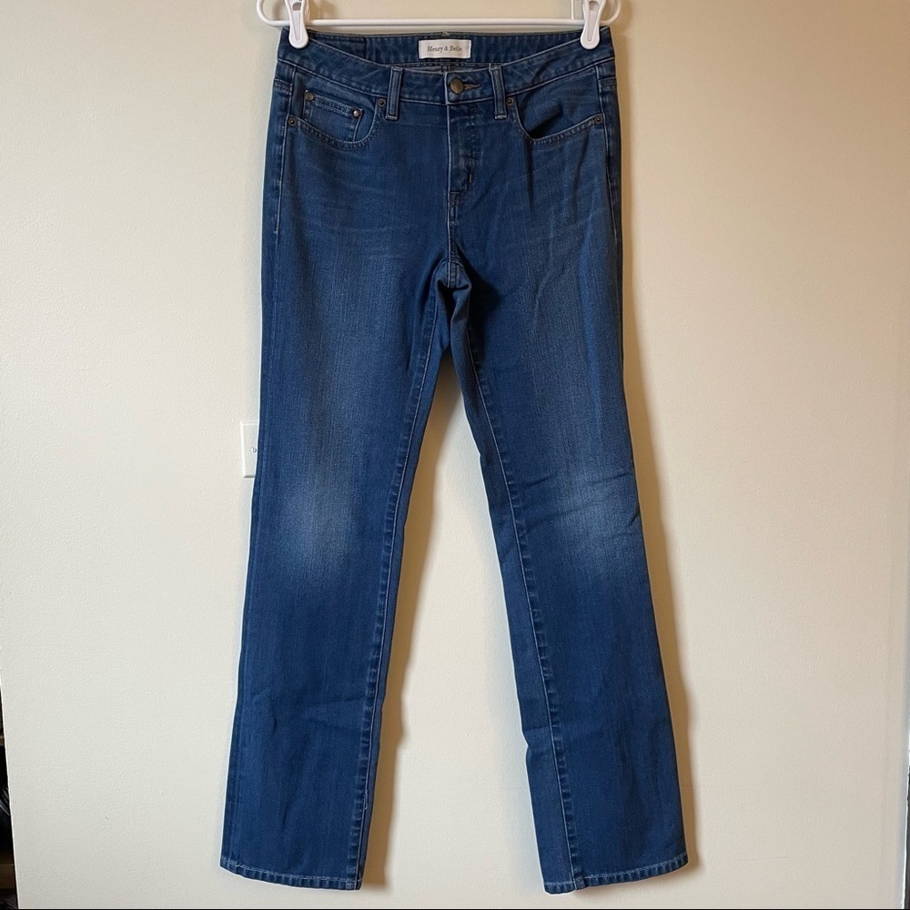 Henry & Belle‎ jeans women’s size 28 medium wash straight leg casual pants rare